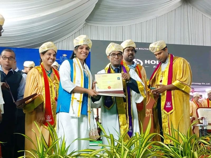 Vignan University Online Convocation