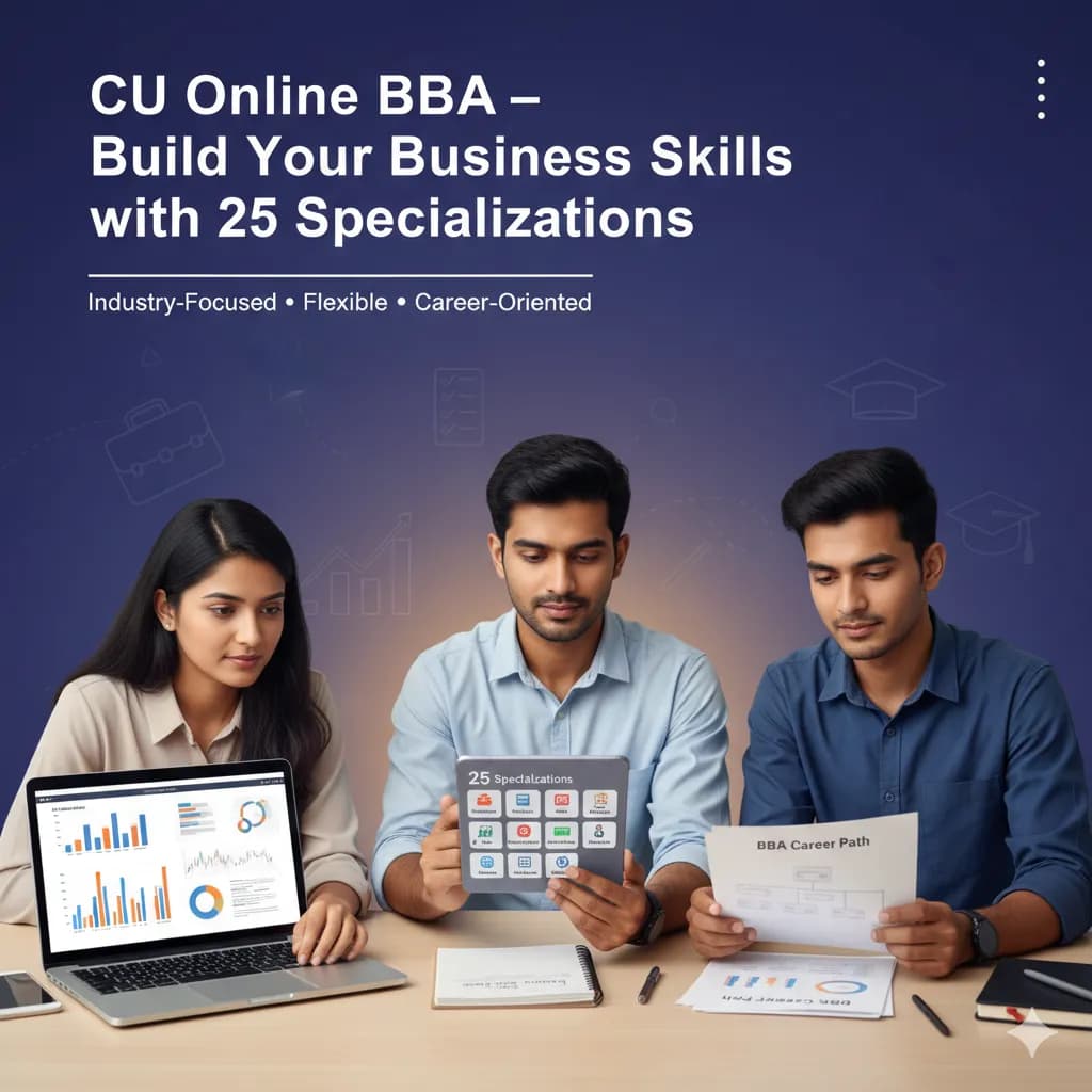 CU Online BBA – Build Your Business Skills with 25 Specializations