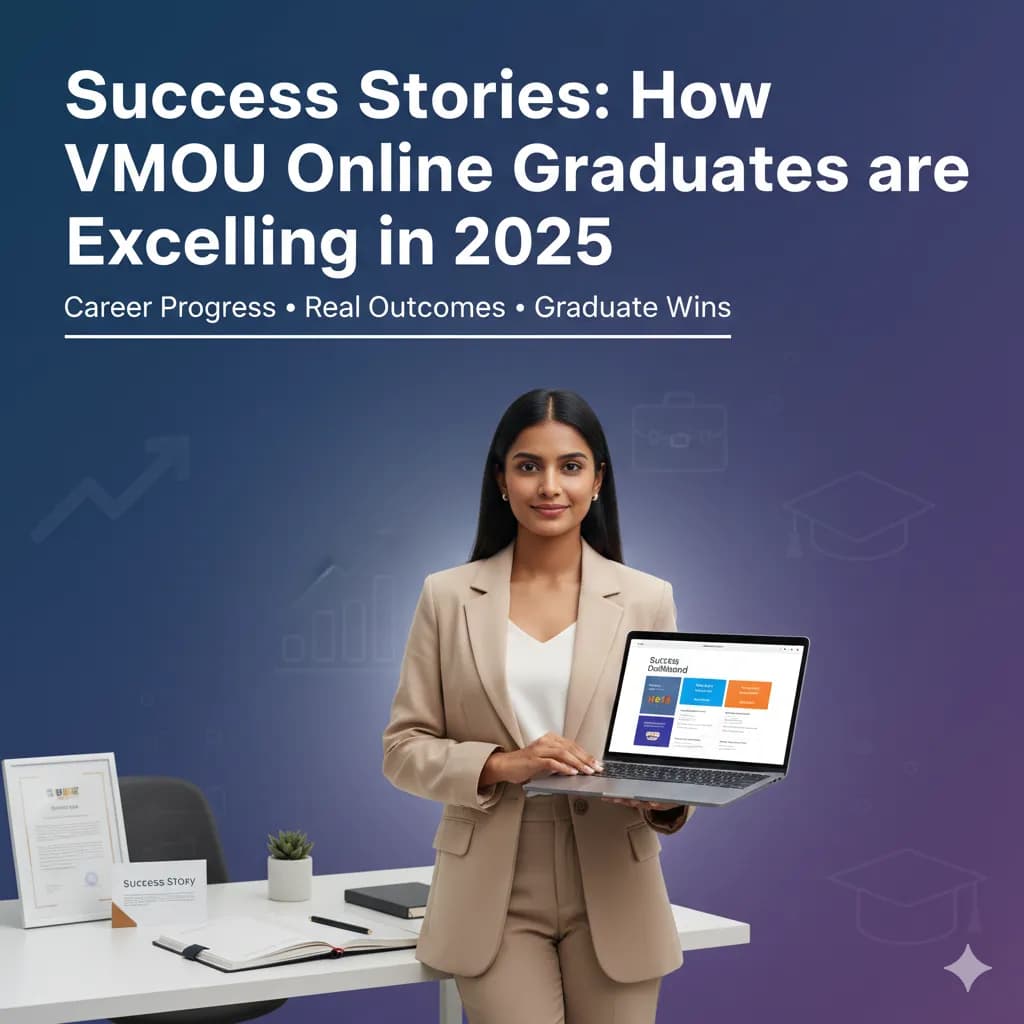 Success Stories: How VMOU Online Graduates are Excelling in 2025