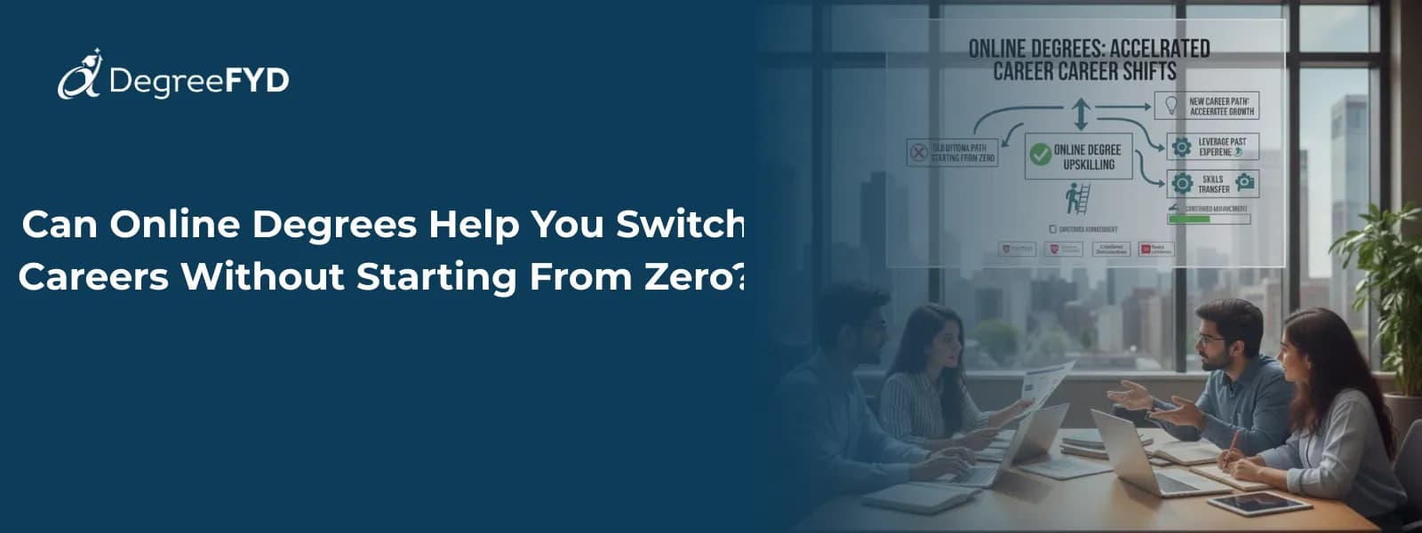 Can Online Degrees Help You Switch Careers Without Starting From Zero?