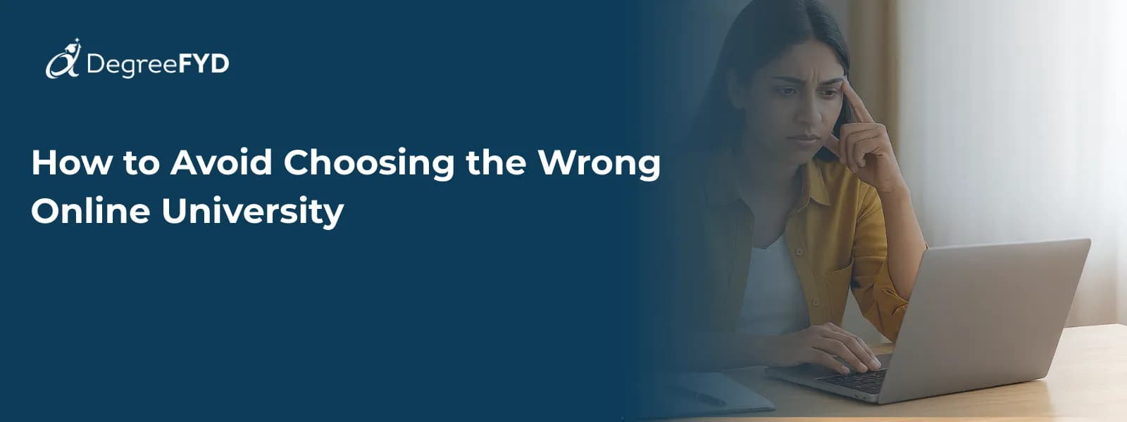 How to Avoid Choosing the Wrong Online University