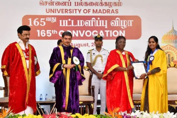 Madras University Distance Education Convocation