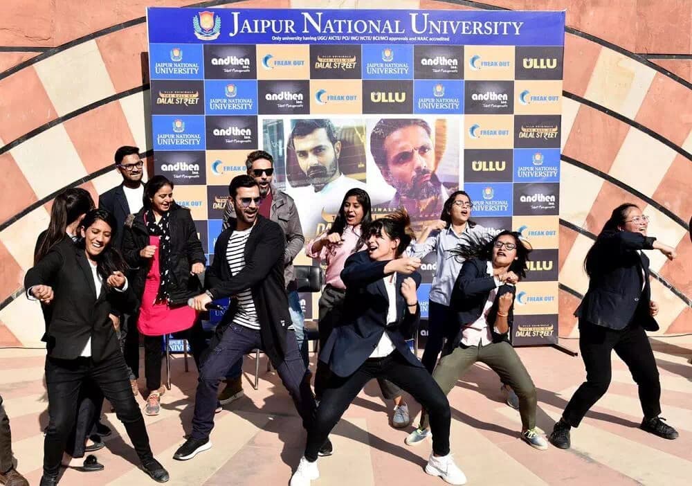 Jaipur National University Students