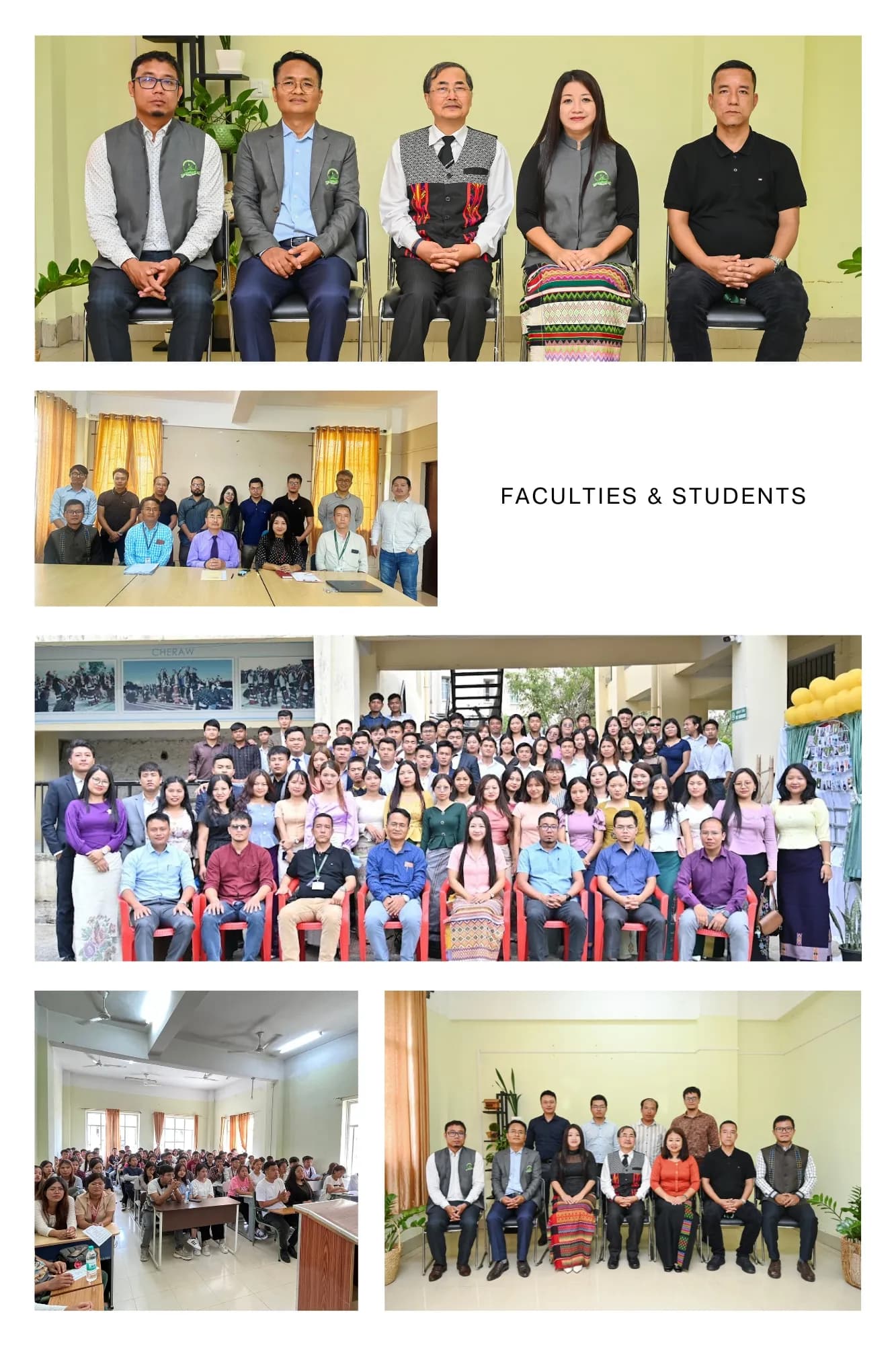 Mizoram University Faculty and Students