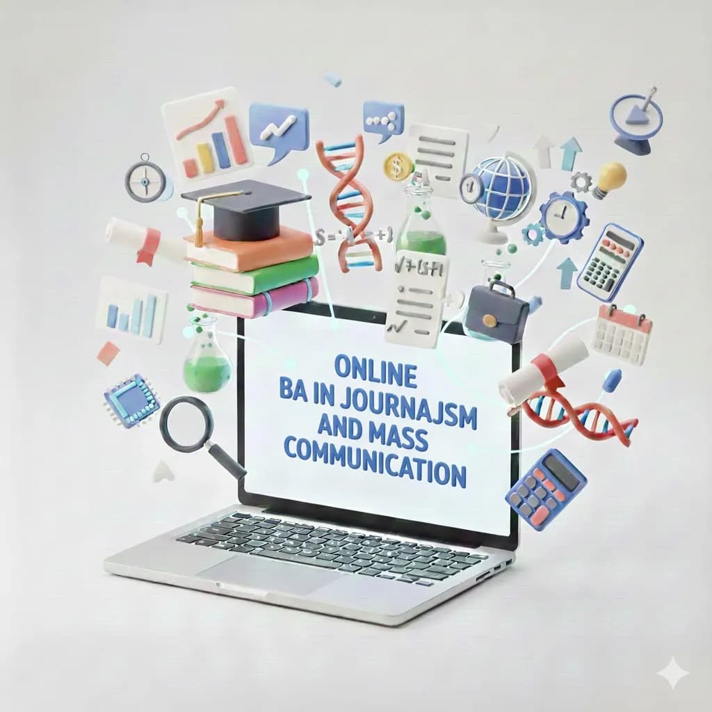 Online BA in Journalism and Mass Communication logo