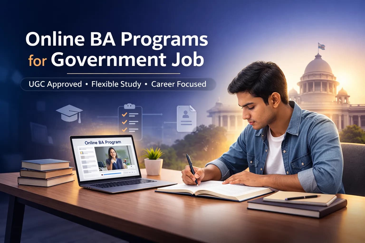 Online BA Programs for Government Job Aspirants In 2026