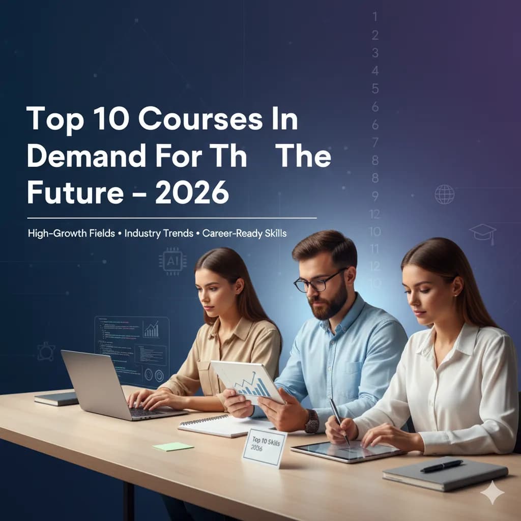 Top 10 Courses In Demand For The Future – 2026
