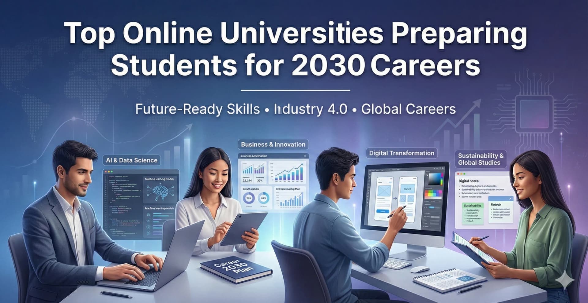 Top Online Universities Preparing Students for 2030 Careers