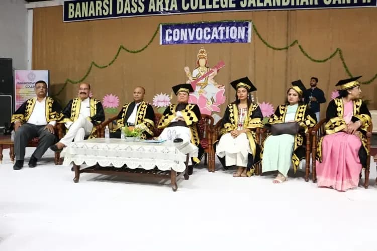 Banarsi Dass Arya College Convocation