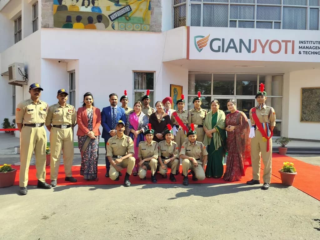 Gian Jyoti Group of Institutions NCC Cadets