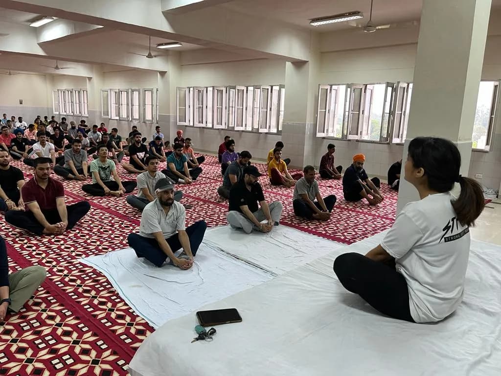 GMC Yoga Session